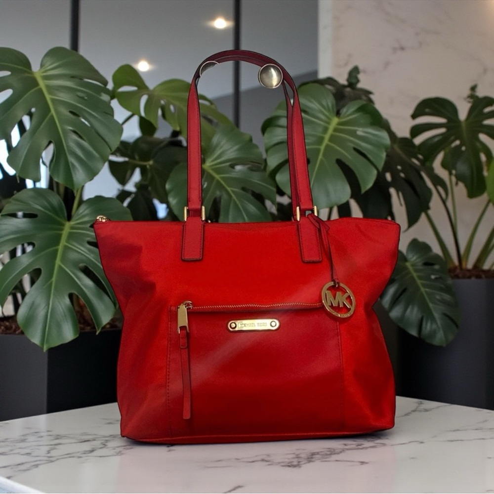 ♥️MICHAEL KORS♥️Dark Sangria Large Ariana Tote👜/NWOT